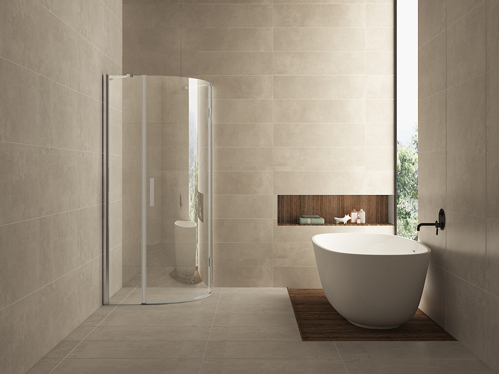 Productfoto Curf cabine kwartrond met 1 draaideur rechts 900 x 900 x 2000 x 8 mm helder glas/chroom 203750
