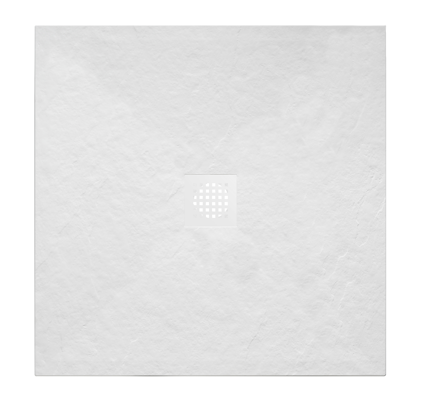Productfoto Stonea douchebak antislip composiet 900x900x30 mm inkortbaar mat wit 213525
