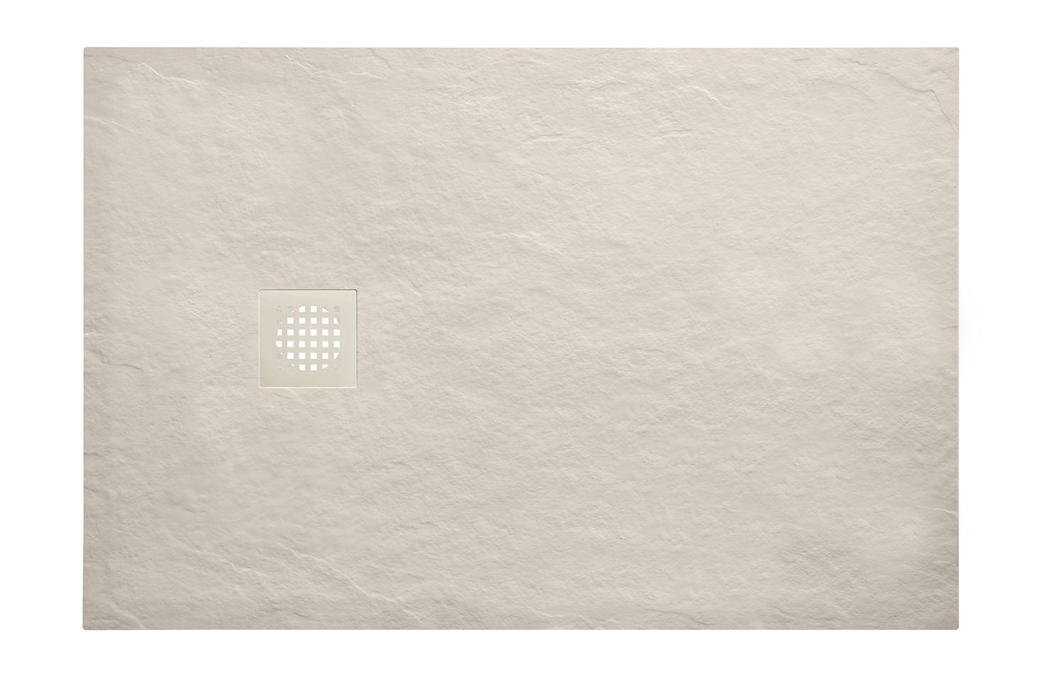 Productfoto Stonea douchebak antislip composiet 800x900x30 mm inkortbaar beige 213529