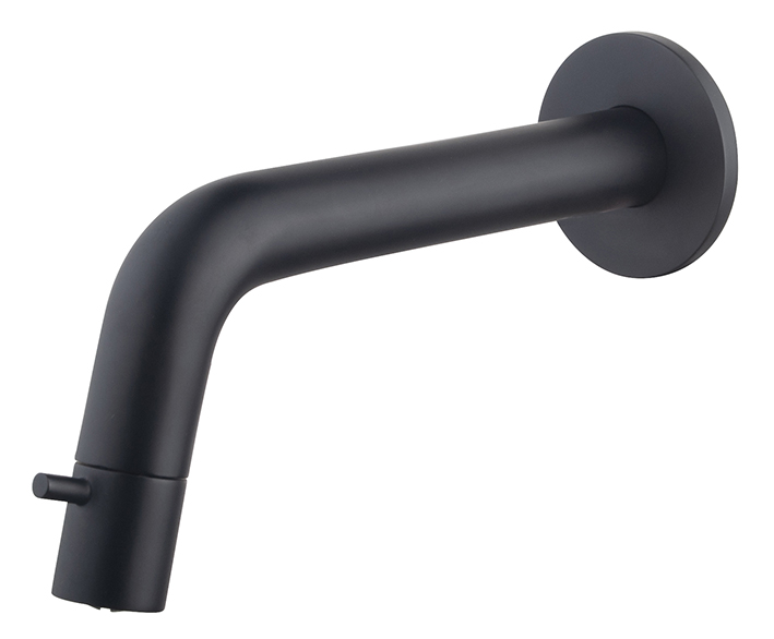 Productfoto Caral Sophia fonteinkraan inkortbaar met muurbevestiging 1/2" mat zwart 222760
