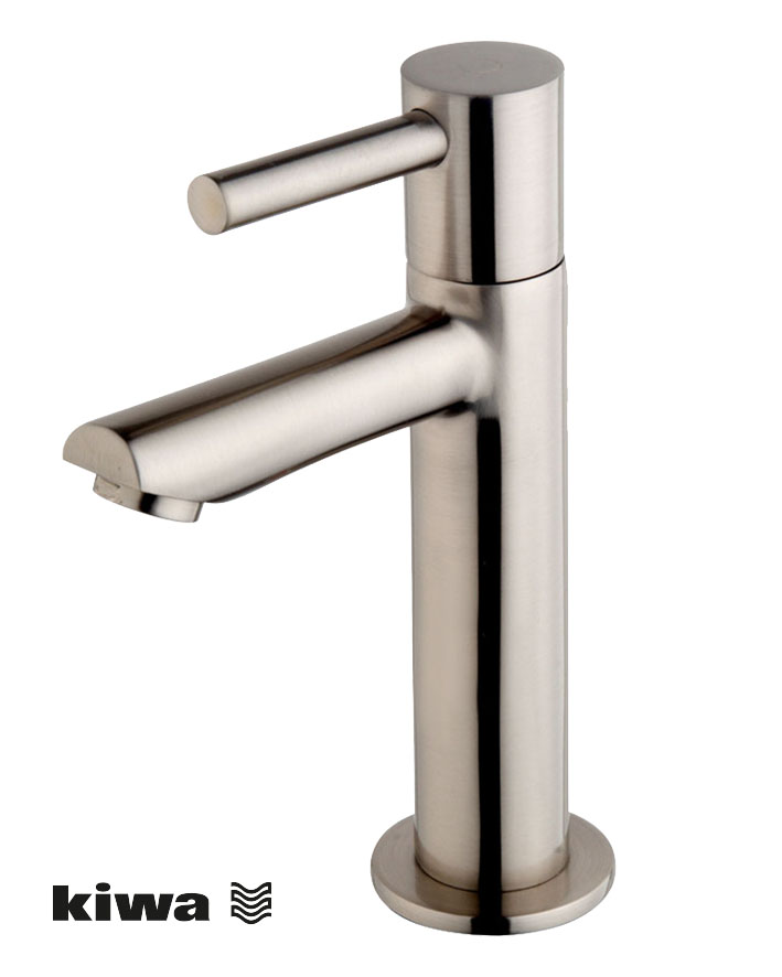 Productfoto Caral Amador fonteinkraan XL Kiwa 1/2'' geborsteld staal PVD 223721