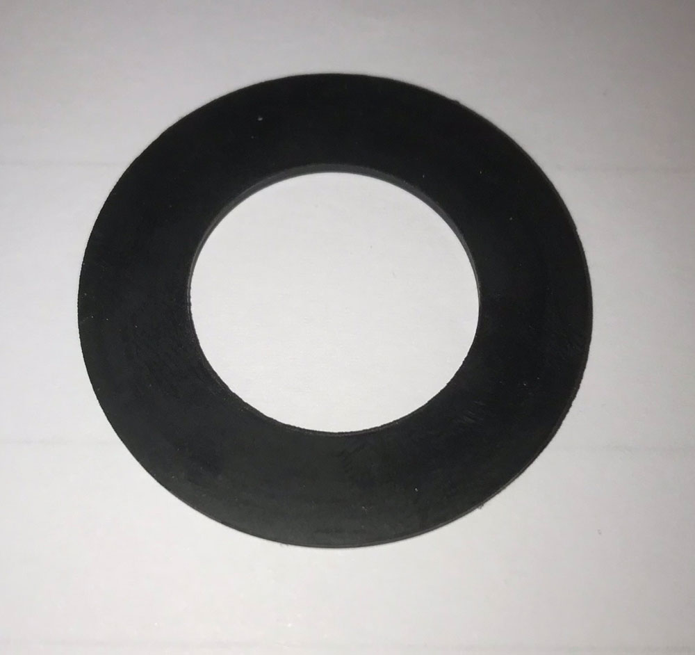 Productfoto Pakkingsring rubber 1/2" zwart 223749