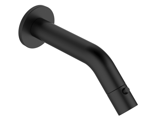 Productfoto Metro fonteinkraan met muurbevestiging 1/2" mat zwart 224008