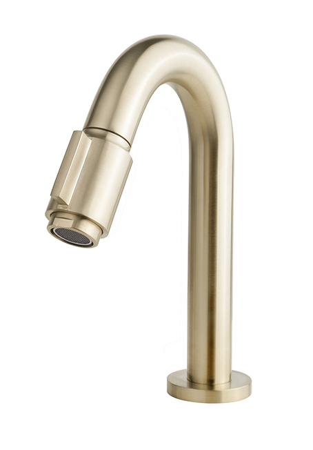 Productfoto Caral Victoria fonteinkraan 1/2'' geborsteld messing PVD 225730