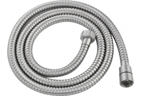 Productfoto 304 doucheslang metaal 150 cm geborsteld RVS 243807