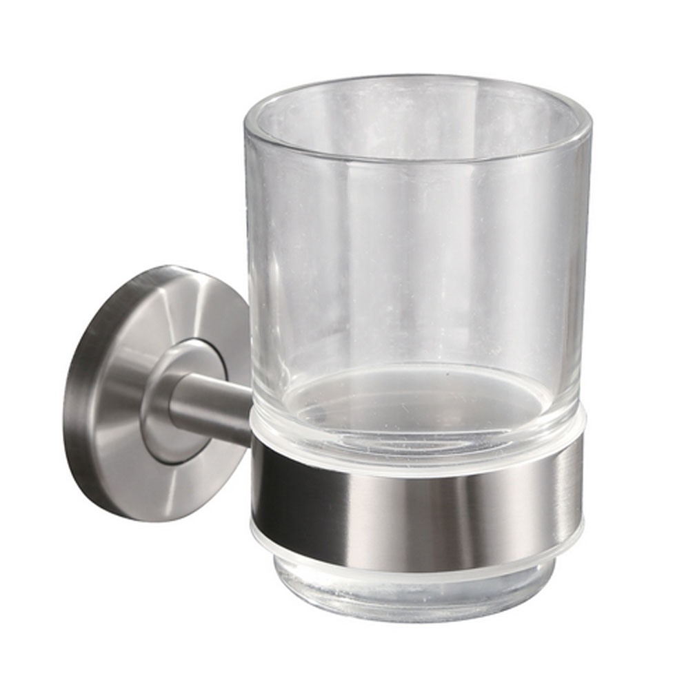 Productfoto 304 beker met houder RVS 243824
