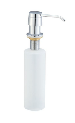 Productfoto inbouw zeeppompje chroom kunststof fles 250ml 283600