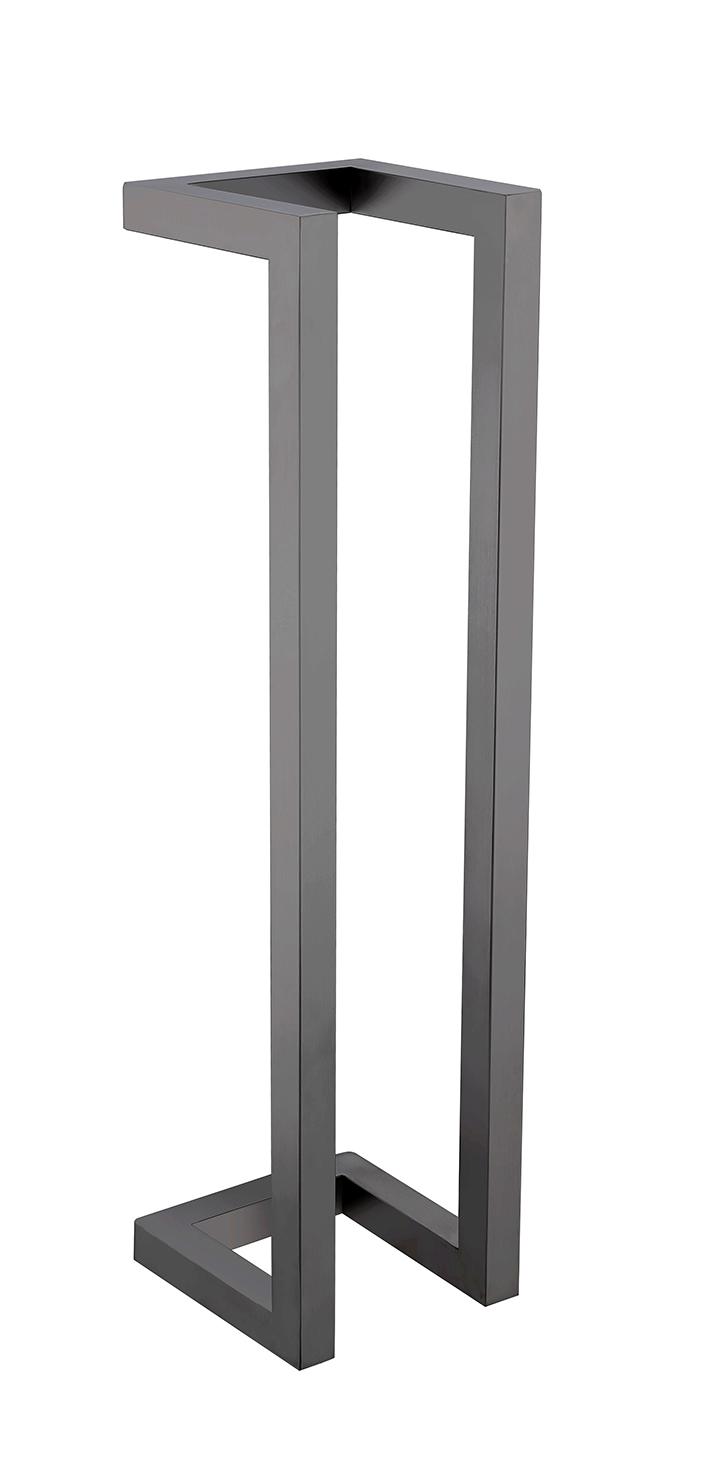 Productfoto Loft handdoekrek 50 x 12.5 x 12.5 cm gunmetal PVD 287012
