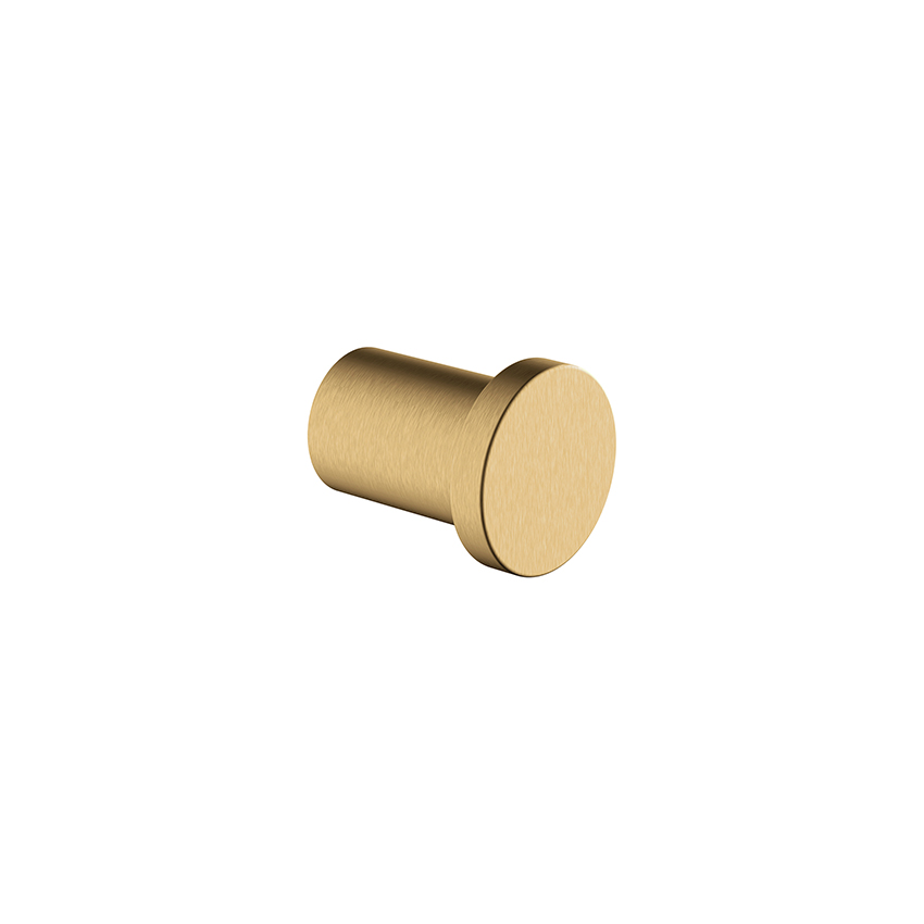 Productfoto Alonzo handdoekhaak klein geborsteld messing PVD 288003