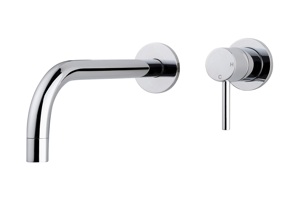 Productfoto Caral Slim afbouwdeel eenhendel wastafelkraan met coldstart chroom 291767