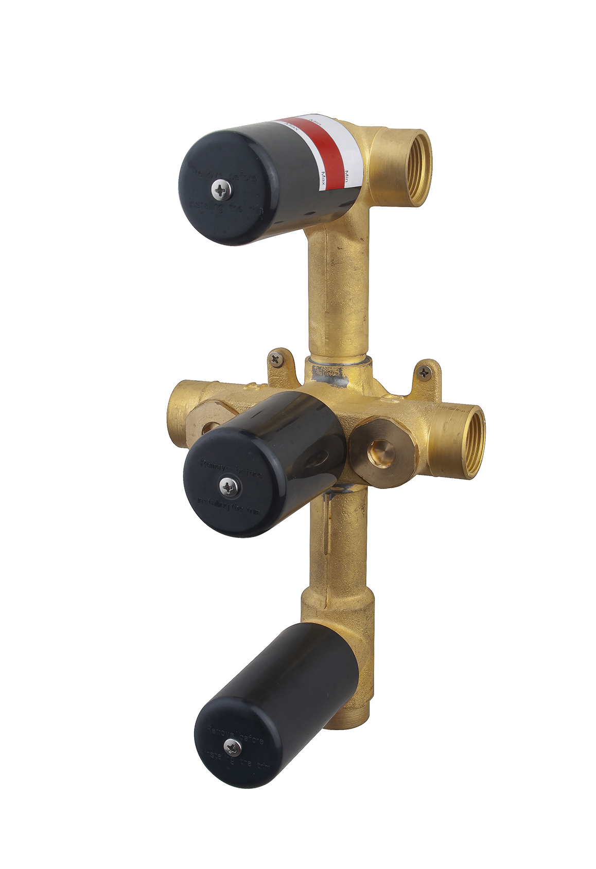 Productfoto Caral inbouwdeel inbouwthermostaat 3 weg 292501