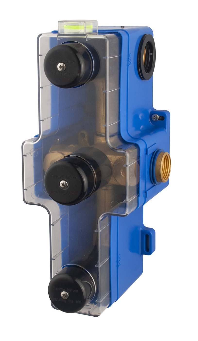 Productfoto Caral inbouwbox inbouwthermostaat 3 weg 292601