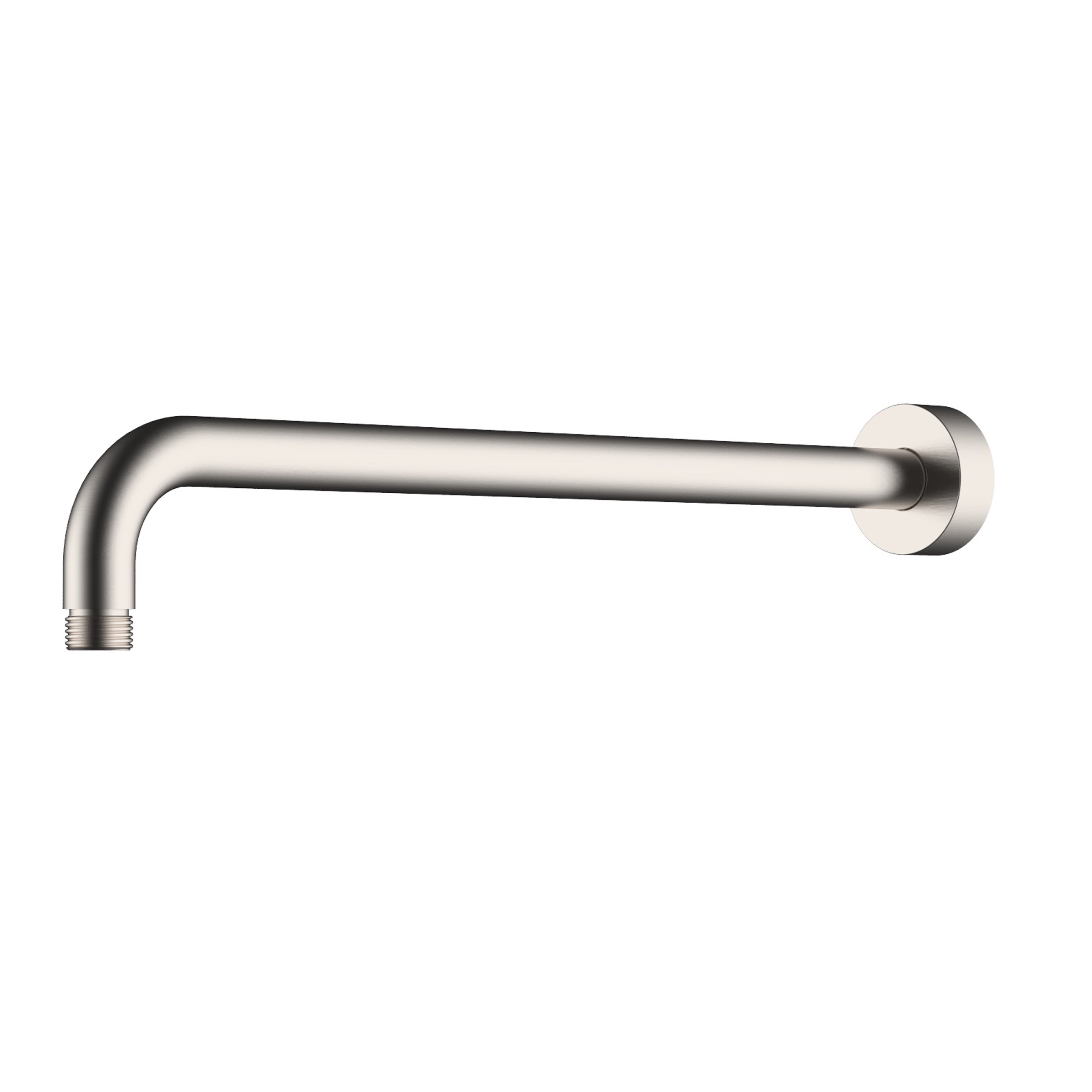 Productfoto UniMatch douchearm met muurbevestiging 35 cm geborsteld staal PVD 292862