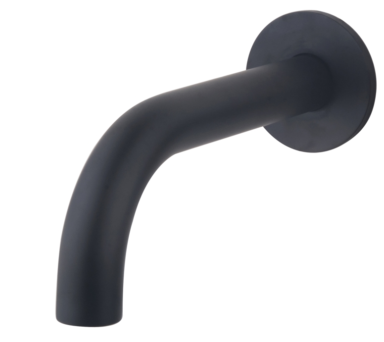 Productfoto Caral baduitloop rond 20 cm 1/2'' zwart 292984