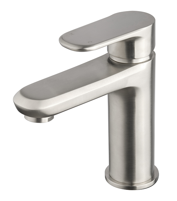 Productfoto Trop wastafelkraan geborsteld staal PVD 293521