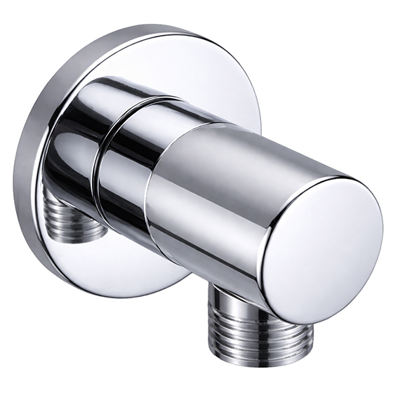 Productfoto UniMatch wandaansluitbocht rond 1/2" chroom 293801