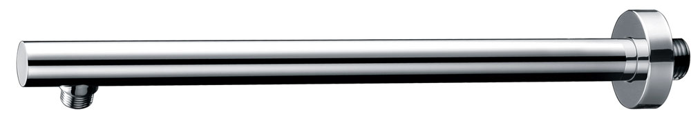 Productfoto UniMatch douchearm recht met muurbevestiging 45 cm chroom 293811