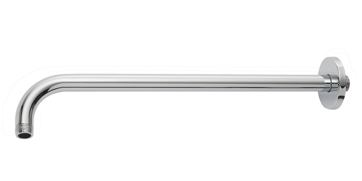 Productfoto UniMatch douchearm met muurbevestiging 45 cm chroom 293881