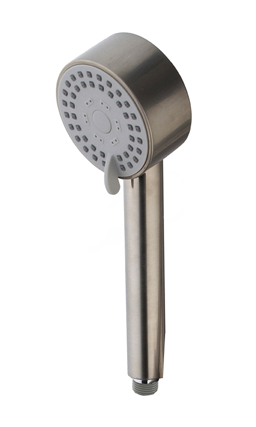 Productfoto UniMatch Cadans handdouche 3 standen Ø 8 cm geborsteld staal PVD 293917