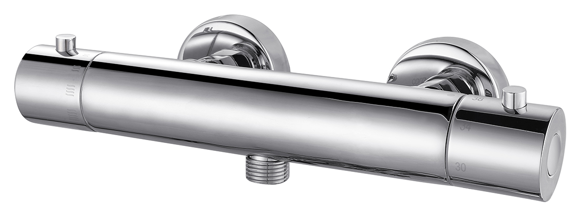 Productfoto Rio thermostatische douchemengkraan 12 cm chroom 293920