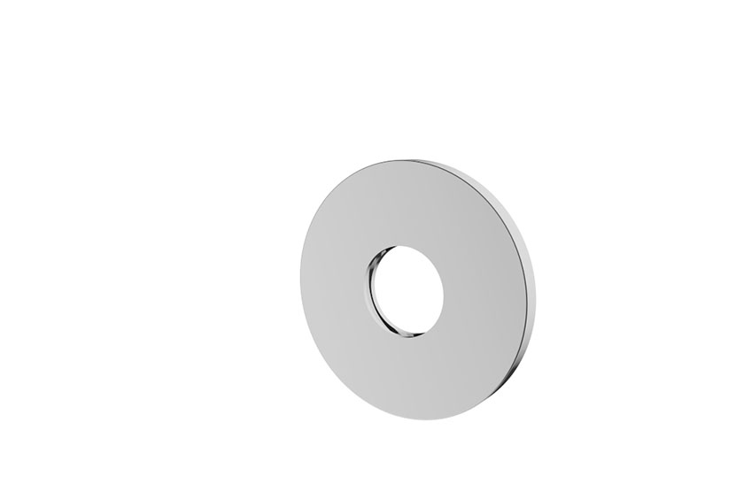 Productfoto Caral rozet uitloop eenhendel wastafelkraan 65 mm chroom 294120