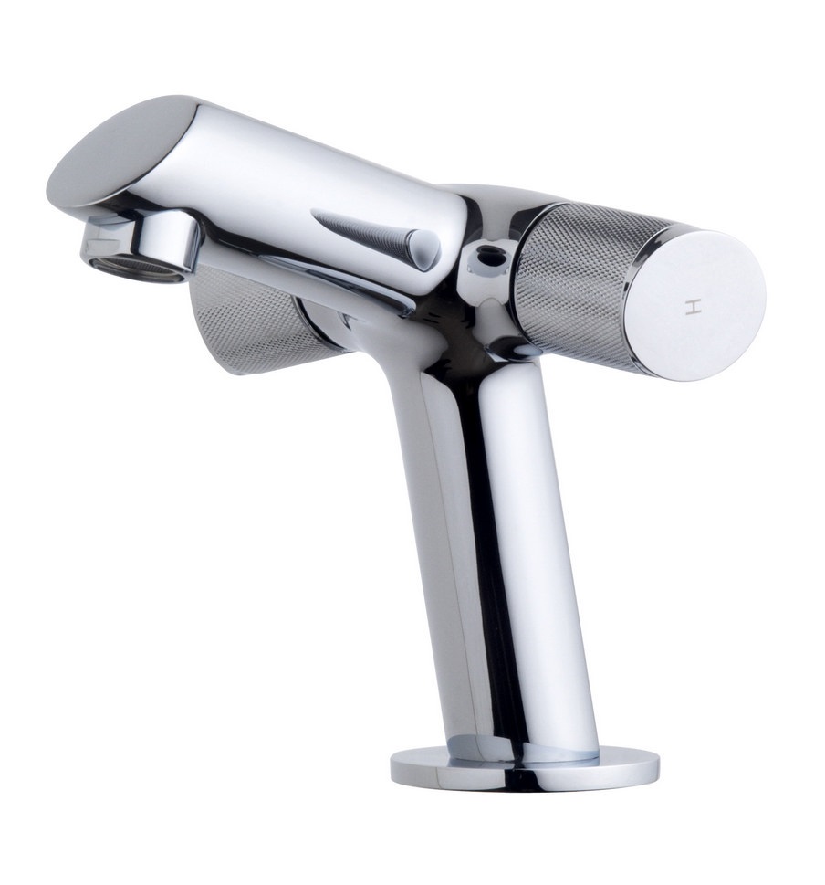 Productfoto Concorde wastafelkraan met clickwaste chroom 294220