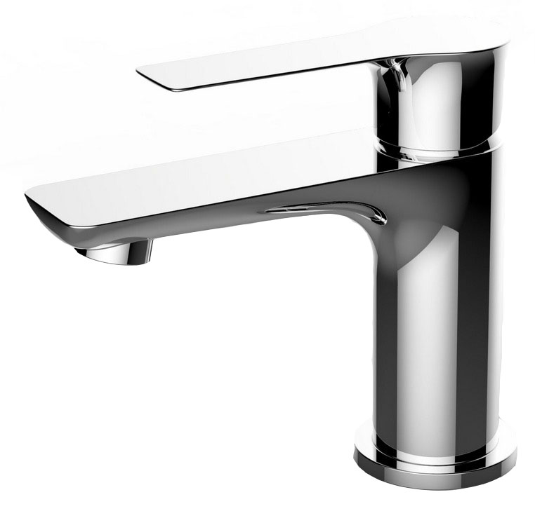 Productfoto Casma eenhendel wastafelmengkraan laag chroom 294265