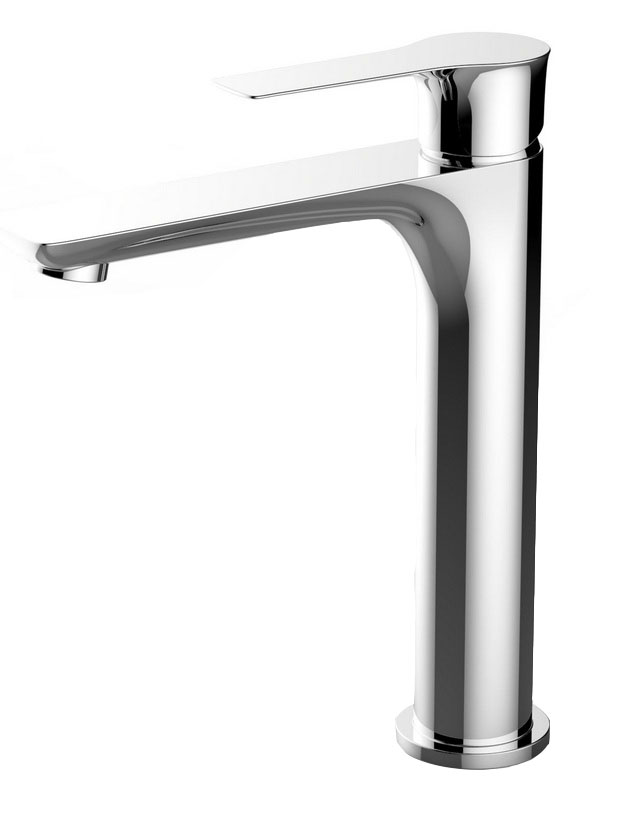 Productfoto Casma eenhendel wastafelmengkraan hoog chroom 294270