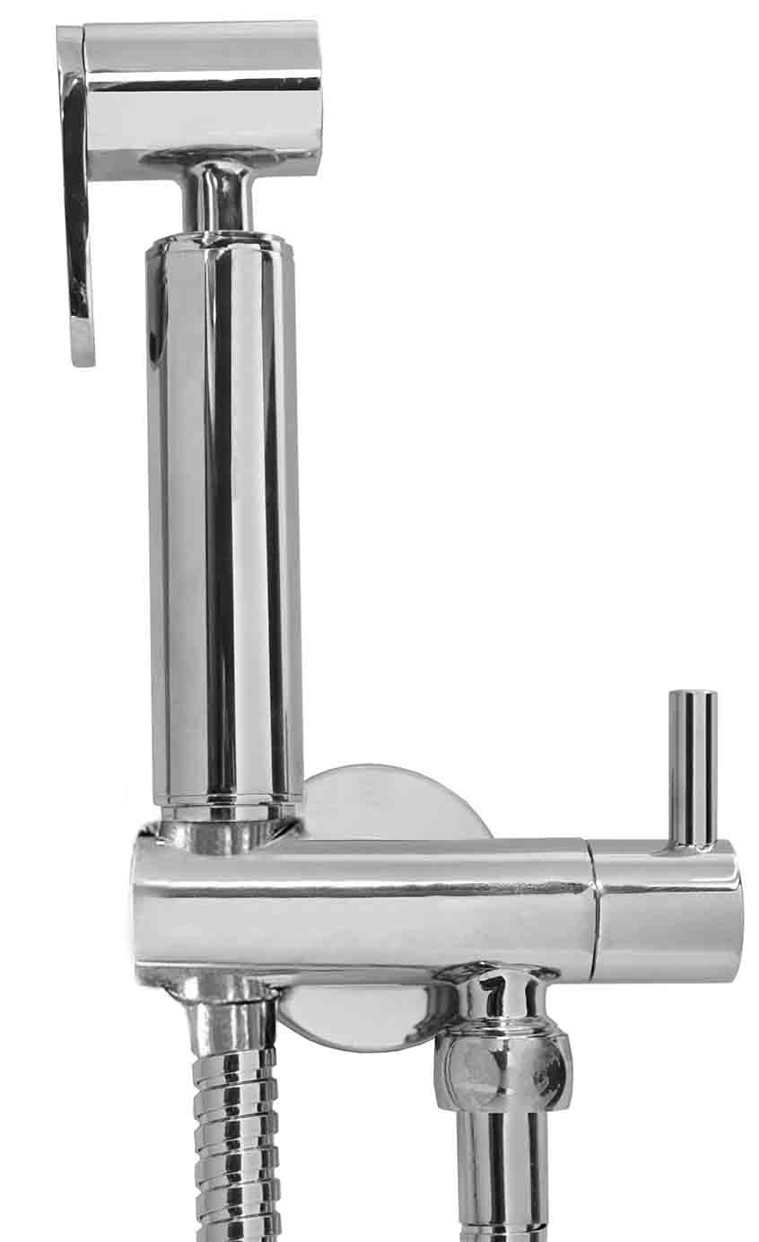 Productfoto Tivaro bidetset met handdouche en doucheslang chroom 294305