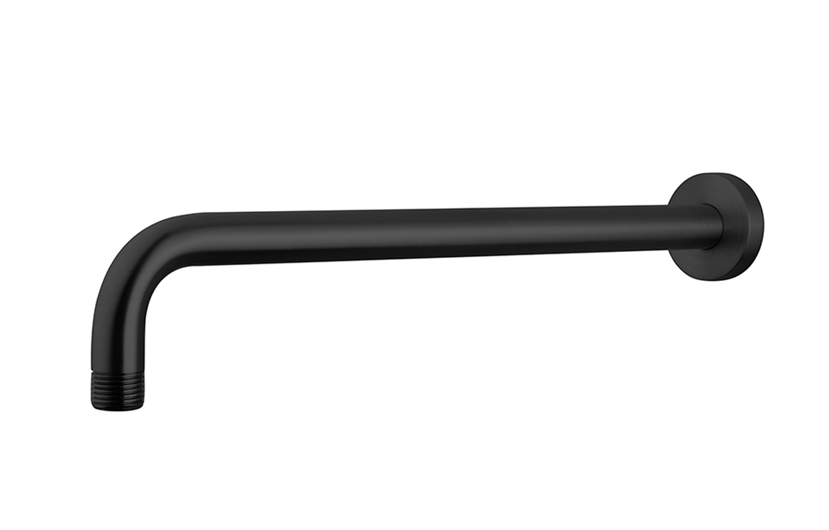 Productfoto UniMatch douchearm met muurbevestiging 35 cm mat zwart 295884
