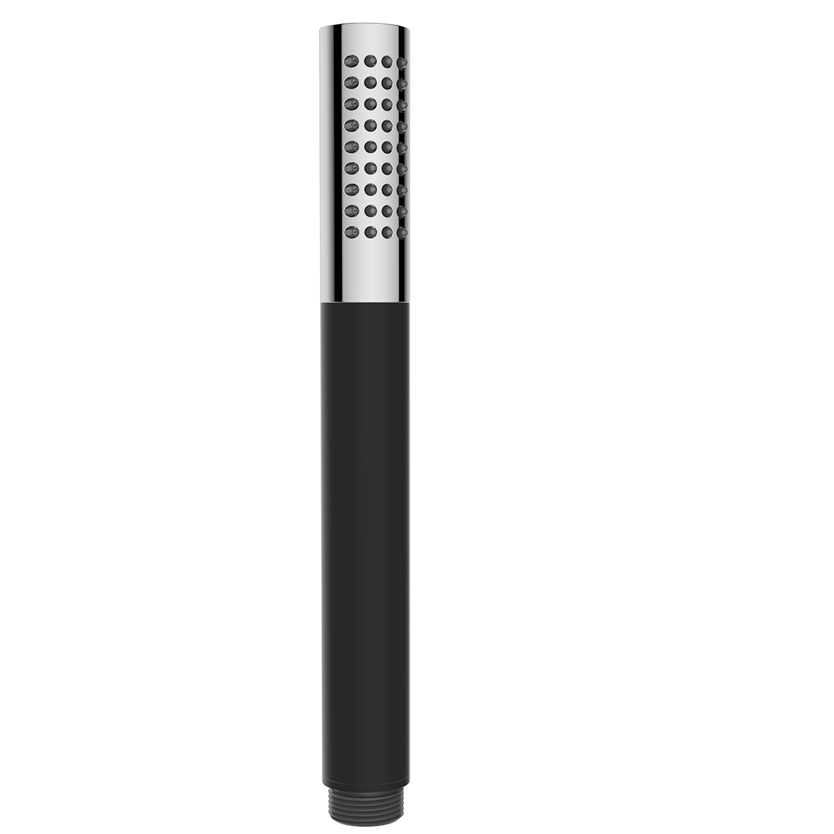 Productfoto UniMatch staafhanddouche 1 stand chroom/mat zwart 296900