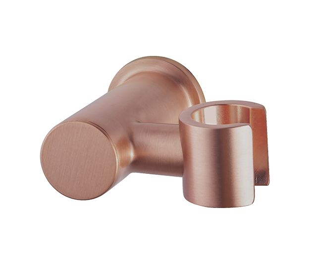 Productfoto UniMatch wandhanddouchehouder kantelbaar geborsteld koper 296940