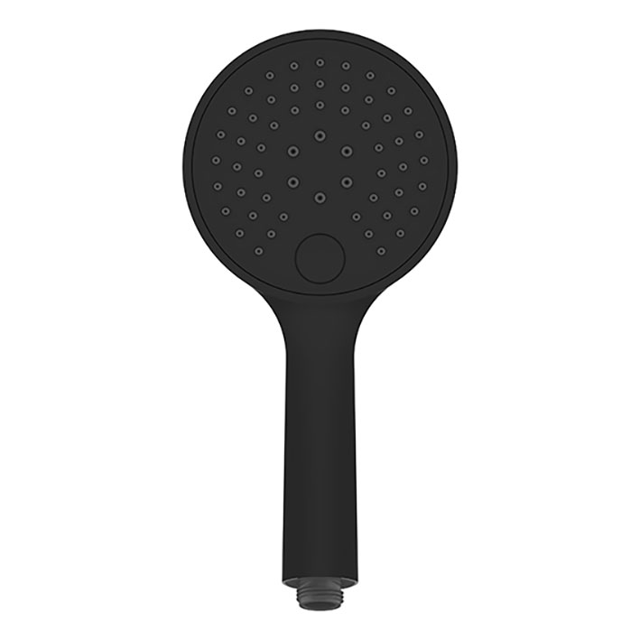 Productfoto UniMatch handdouche 3 standen Ø 12 cm mat zwart 296949
