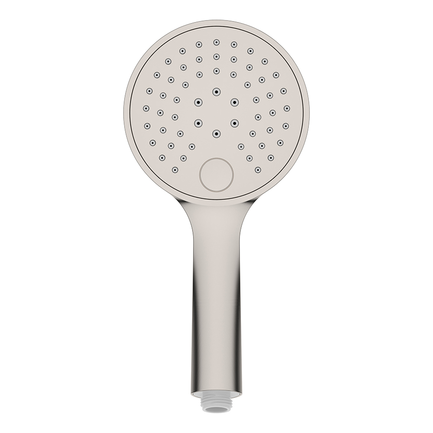 Productfoto UniMatch handdouche 3 standen Ø 12 cm geborsteld staal PVD 296950