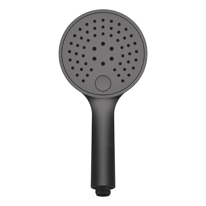 Productfoto UniMatch handdouche 3 standen Ø 12 cm gunmetal PVD 296952