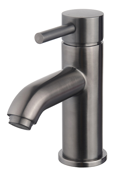 Productfoto Caral Cadans wastafelkraan laag gunmetal PVD 297103