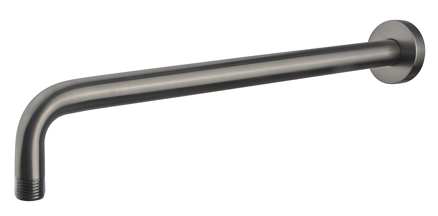 Productfoto UniMatch douchearm met muurbevestiging 45 cm gunmetal PVD 297882