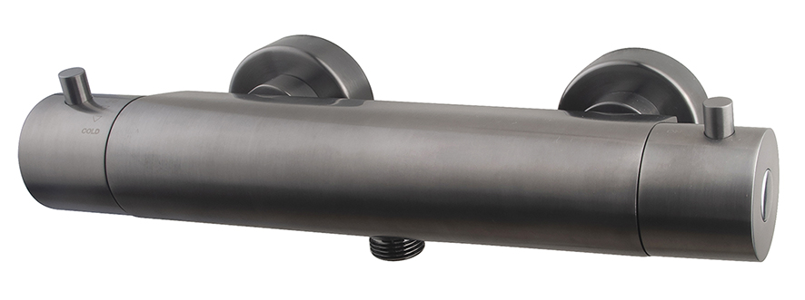Productfoto Caral Cool Touch thermostatische douchemengkraan gunmetal PVD 297932