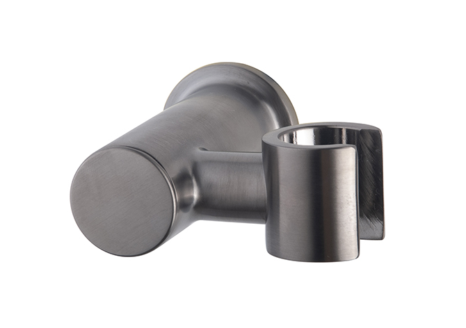 Productfoto UniMatch wandhanddouchehouder kantelbaar gunmetal PVD 297940