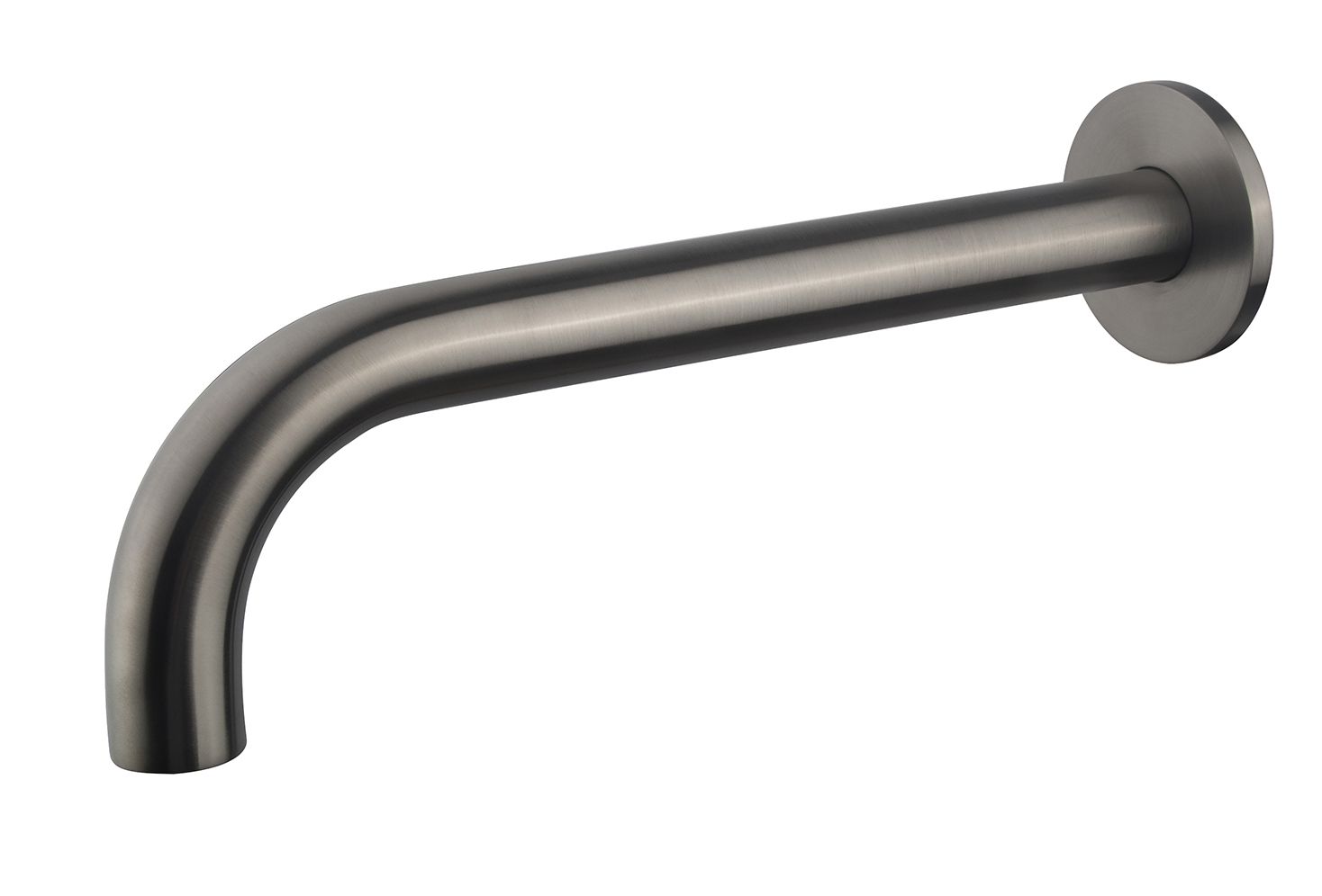 Productfoto Caral baduitloop rond 25 cm 1/2'' gunmetal PVD 297945