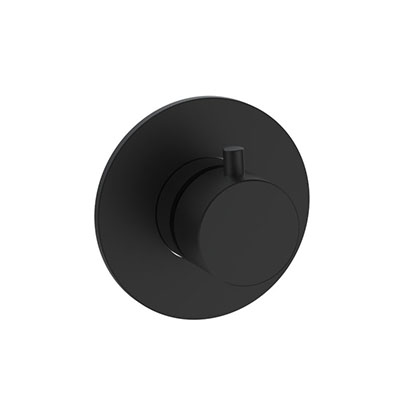 Productfoto Dreams afbouwdeel stopkraan mat zwart 298010