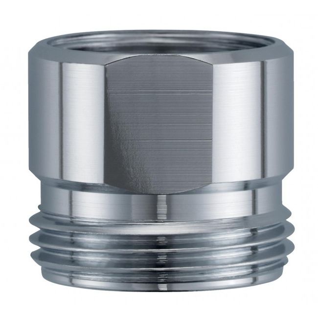 Productfoto Verloopnippel M22 bi x 3/4" bu chroom 304105