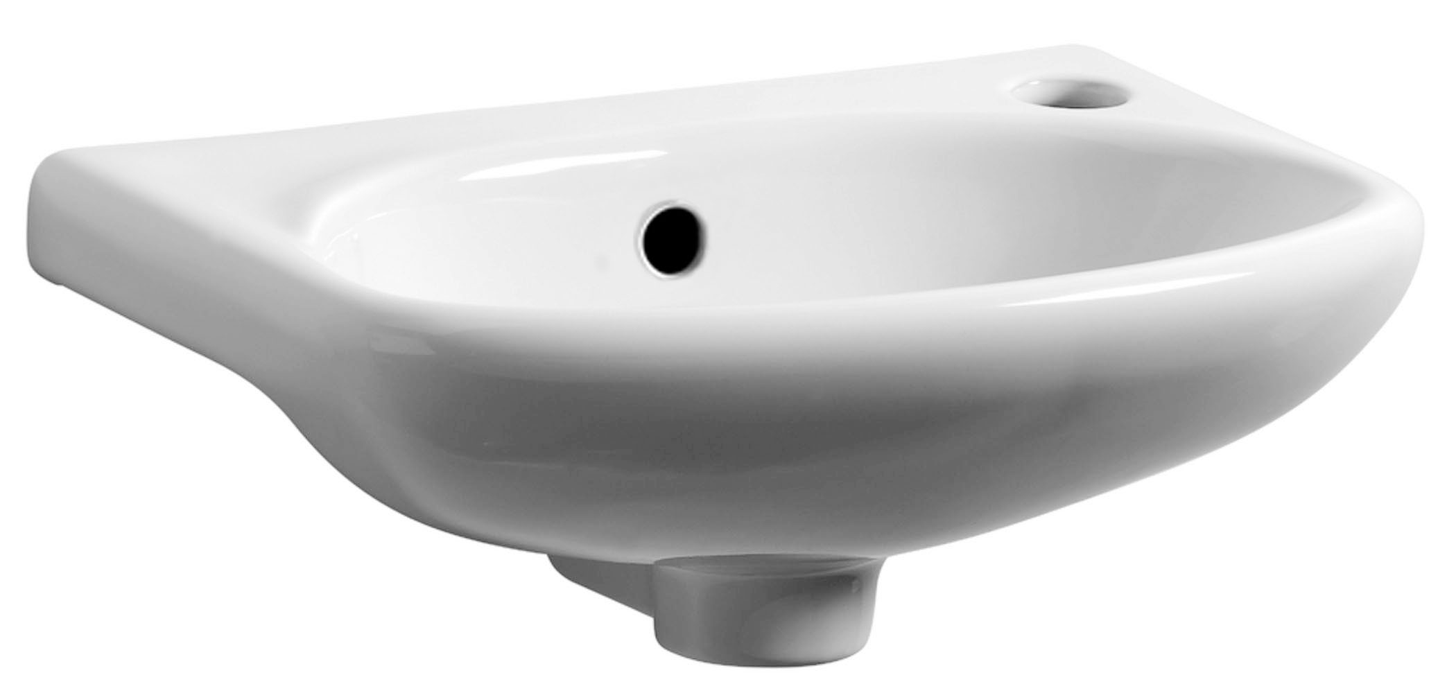 Productfoto Trevi fontein 38 x 25 x 15 cm keramiek glans wit 323481