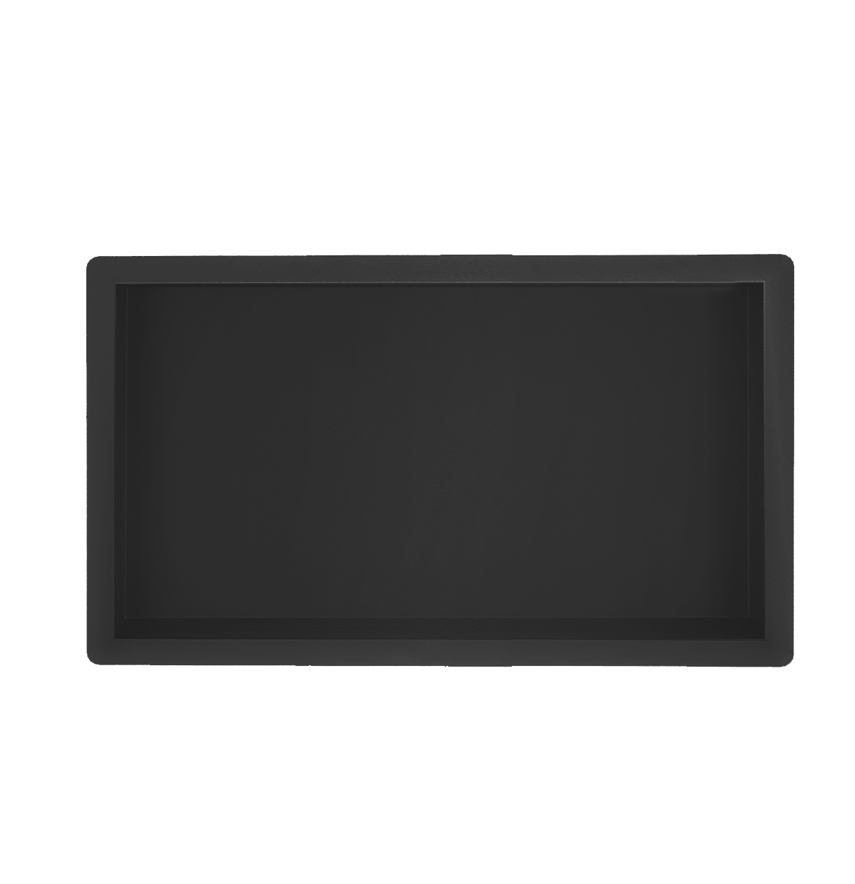 Productfoto Demis inbouwnis 30 x 60 x 7 cm mat zwart 332181