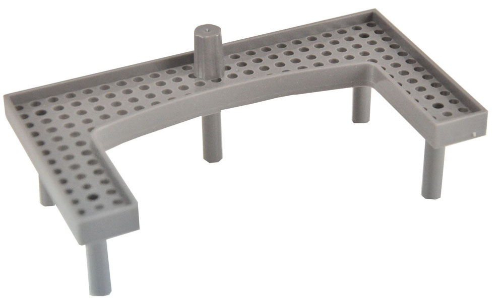 Productfoto Haarfilter voor douchegoot kunststof grijs 334157