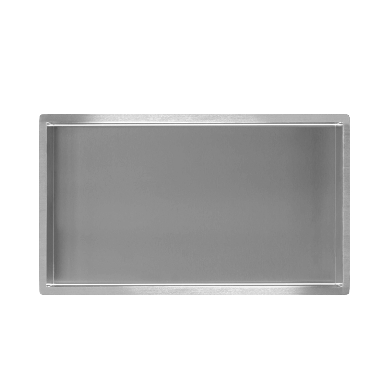 Productfoto Demis inbouwnis 30 x 60 x 10 cm RVS 334183