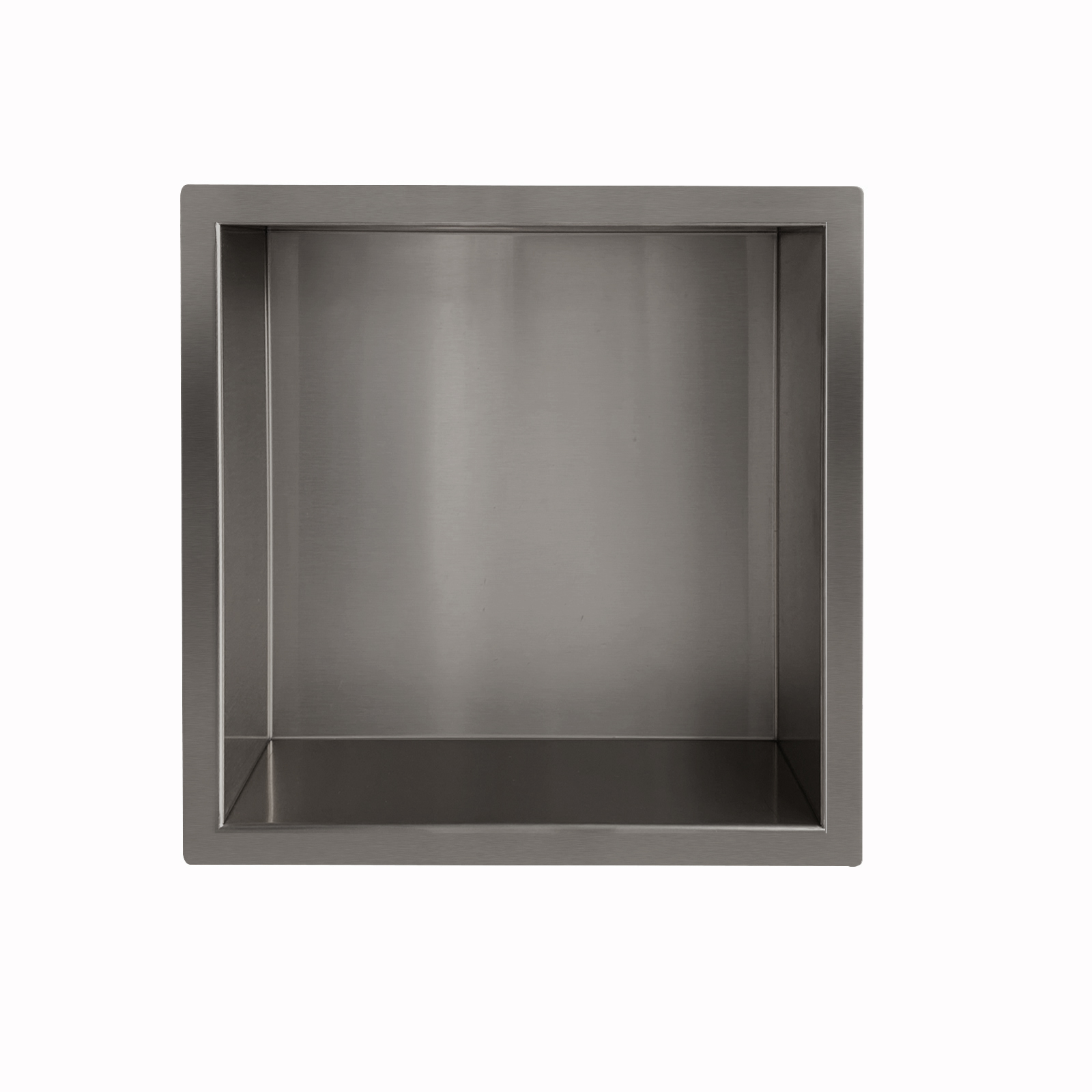 Productfoto Demis inbouwnis 30 x 30 x 10 cm gunmetal PVD 334268