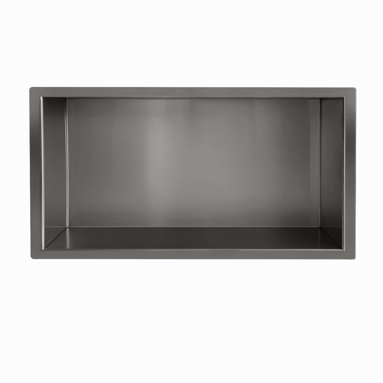 Productfoto Demis inbouwnis 30 x 60 x 10 cm gunmetal PVD 334269