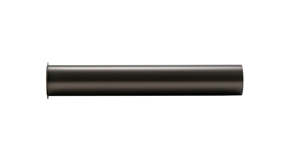 Productfoto UniMatch sifon verlengbuis 20 cm met kraag gunmetal 337954