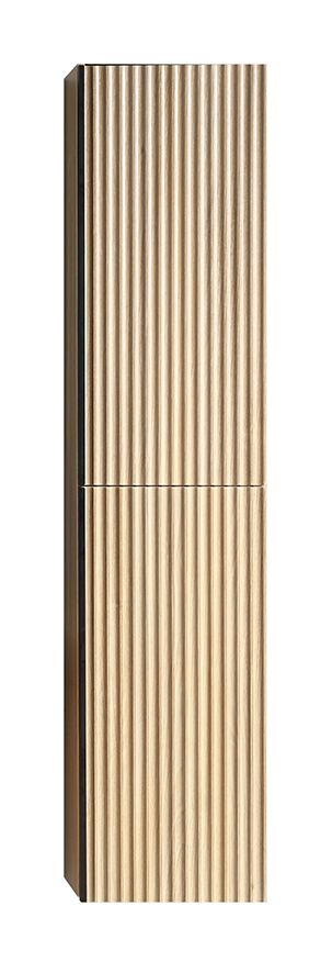 Productfoto Ribbella kolomkast met 2 deuren 160 x 36 x 30 cm naturel eik 383539